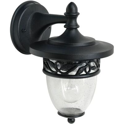 Elstead Lighting GZH/BF2 Garden Zone Burford Schwarze Wandleuchte - Wandleuchte Elstead Lighting GZH/BF2 Garden Zone Burford Schwarze Wandleuchte - Wandleuchte