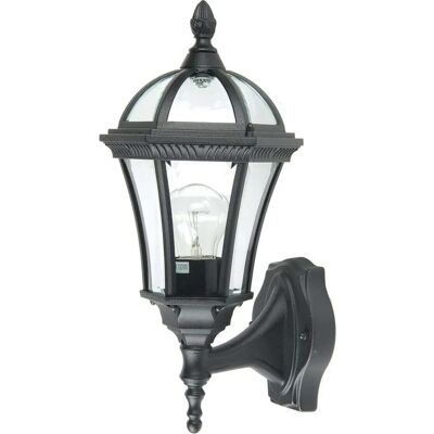 Elstead Lighting Elstead Garden Zone Ledbury Einzelwandlaterne - Schwarz/Edwardian Stil Elstead Lighting Elstead Garden Zone Ledbury Einzelwandlaterne - Schwarz/Edwardian Stil