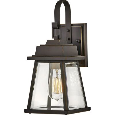 Zewnętrzna lampa ścienna Hinkley Bainbridge - Wykończenie w brązie olejowanym, Heritage Brass - Oprawa ścienna Zewnętrzna lampa ścienna Hinkley Bainbridge - Wykończenie w brązie olejowanym, Heritage Brass - Oprawa ścienna