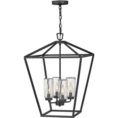Hinkley Alford Place Outdoor Ceiling Light - Aluminium, 4 Bulbs Hinkley Alford Place Outdoor Ceiling Light - Aluminium, 4 Bulbs