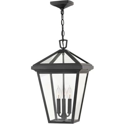 Hinkley Alford Place Outdoor Pendant Light - IP44, Black, 3 Bulbs Hinkley Alford Place Outdoor Pendant Light - IP44, Black, 3 Bulbs