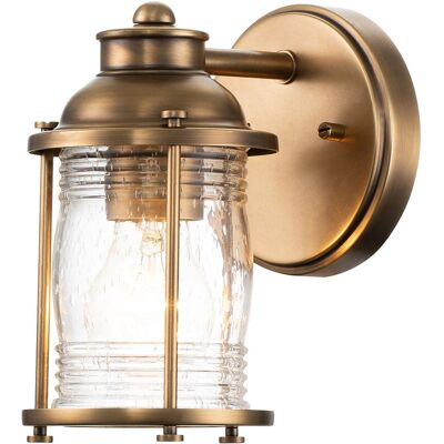 Kichler Ashland Bay Bathroom Wall Light Natural Brass - Wall Sconce IP44 Kichler Ashland Bay Bathroom Wall Light Natural Brass - Wall Sconce IP44
