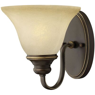 Elstead HK-CELLO1 Antik-Bronze Wandleuchte mit Glas Elstead HK-CELLO1 Antik-Bronze Wandleuchte mit Glas