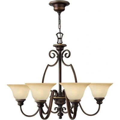 Lampadario Cello 6 Luci in Ottone Antico - Lampadario Lampadario Cello 6 Luci in Ottone Antico - Lampadario