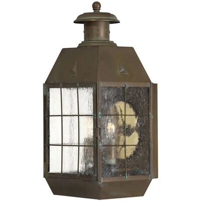 Hinkley Nantucket Wandleuchte Aged Brass - Außenleuchte Hinkley Nantucket Wandleuchte Aged Brass - Außenleuchte
