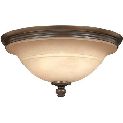 Elstead Hinkley Plymouth 3-flammige Deckenleuchte - Altbronze/Creme Elstead Hinkley Plymouth 3-flammige Deckenleuchte - Altbronze/Creme