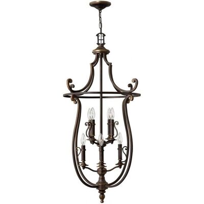 Elstead Plymouth Pendente a 8 Luci - Bronzo Vintage Elstead Plymouth Pendente a 8 Luci - Bronzo Vintage