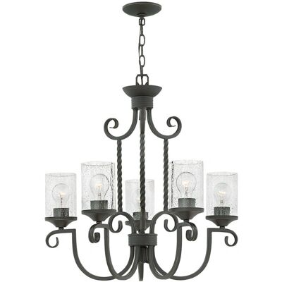 Quintessentiale Casa 5 Light Chandelier - Olde Black Quintessentiale Casa 5 Light Chandelier - Olde Black