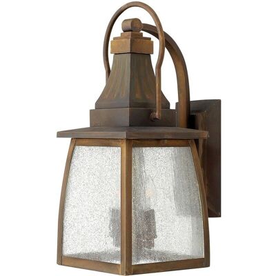 Elstead Lighting Montauk 2 Licht Messing Außenwandleuchte - Wandleuchte Elstead Lighting Montauk 2 Licht Messing Außenwandleuchte - Wandleuchte