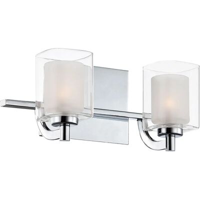 Quoizel Kolt 2-Licht Badezimmer-Wandleuchte - Wandleuchte Quoizel Kolt 2-Licht Badezimmer-Wandleuchte - Wandleuchte
