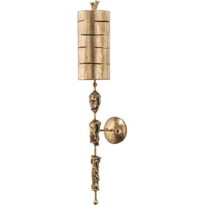 Flambeau Gold Leaf Wall Light - Wall Light Flambeau Gold Leaf Wall Light - Wall Light