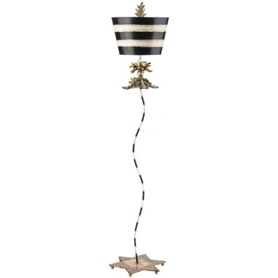 Elstead Lighting South Beach Stehlampe - Schwarz, Gold, E27 Elstead Lighting South Beach Stehlampe - Schwarz, Gold, E27