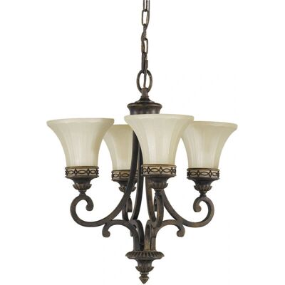 Elstead Lighting Elstead Feiss Drawing Room 4 Luce Fisso Convertibile - Lampadario Elstead Lighting Elstead Feiss Drawing Room 4 Luce Fisso Convertibile - Lampadario