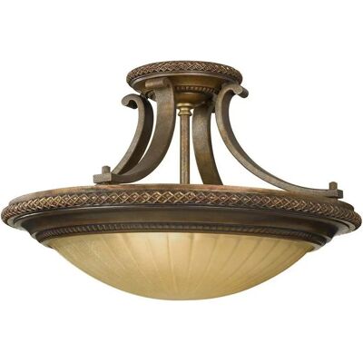 Elstead Feiss Kelham Hall 2-Licht Halbfassung - Britisch Bronze Elstead Feiss Kelham Hall 2-Licht Halbfassung - Britisch Bronze