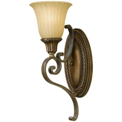 Netlighting Kelham Hall 1 Licht Wandleuchte Gold Bronze - Wandleuchte Netlighting Kelham Hall 1 Licht Wandleuchte Gold Bronze - Wandleuchte