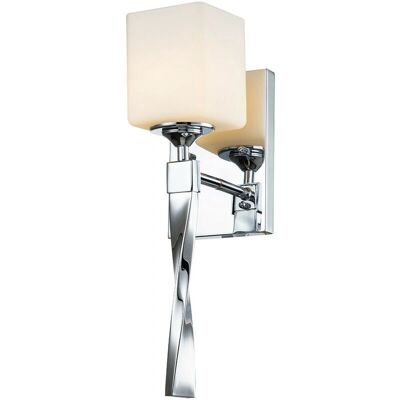 Kichler Marette Wandleuchte - Modern, Chrom, Opalglas, IP44 Kichler Marette Wandleuchte - Modern, Chrom, Opalglas, IP44