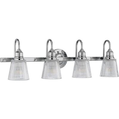 Quintiesse Addison LED 4-Licht Badezimmer Wandlampe - Badezimmerleuchte Quintiesse Addison LED 4-Licht Badezimmer Wandlampe - Badezimmerleuchte