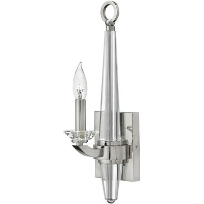 Quintessentiale Ascher Wall Light - Crystal Polished Nickel - 60W E14 Quintessentiale Ascher Wall Light - Crystal Polished Nickel - 60W E14