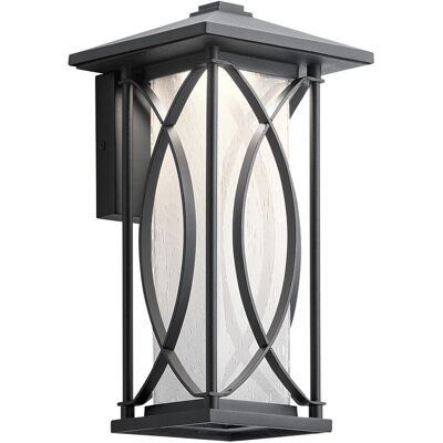 Elstead Ashbern Wandleuchte - Modernes Schwarz Dimmbar Außenlampe Elstead Ashbern Wandleuchte - Modernes Schwarz Dimmbar Außenlampe