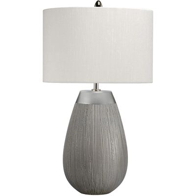 Elstead Harrow Silbers Keramik Tischlampe - Tischlampe Elstead Harrow Silbers Keramik Tischlampe - Tischlampe