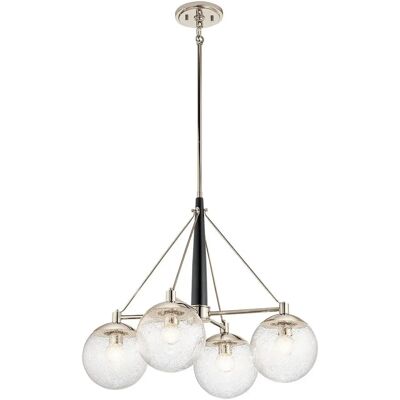 Kichler Marilyn 4 Light Chandelier - Modern Retro Style Kichler Marilyn 4 Light Chandelier - Modern Retro Style