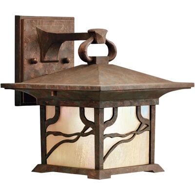 Kichler Morris Outdoor Wall Lantern - Copper - 1 Light - IP44 Kichler Morris Outdoor Wall Lantern - Copper - 1 Light - IP44