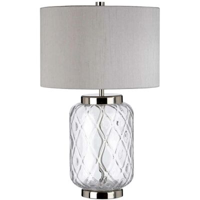 Elstead Sola Tischlampe - Poliertes Nickel, Glas Elstead Sola Tischlampe - Poliertes Nickel, Glas