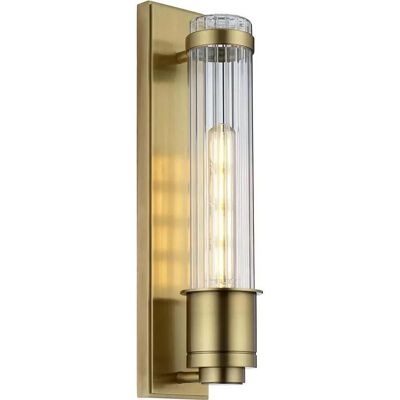 Quintiesse Wellington LED Bathroom Wall Light - Aged Brass - 40cm Quintiesse Wellington LED Bathroom Wall Light - Aged Brass - 40cm