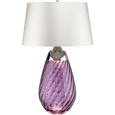 Elstead Lighting Lena 2 Light Große Pflaumen Tischlampe - Tischlampe Elstead Lighting Lena 2 Light Große Pflaumen Tischlampe - Tischlampe