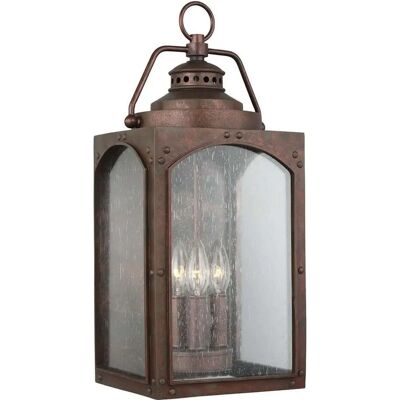 Netlighting Randhurst Kupferoxid Außen-Wandleuchte - IP44 E14 Netlighting Randhurst Kupferoxid Außen-Wandleuchte - IP44 E14