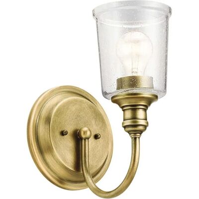 Kichler Waverly Naturmessing 1-Licht Wandleuchte - Wandleuchte Kichler Waverly Naturmessing 1-Licht Wandleuchte - Wandleuchte