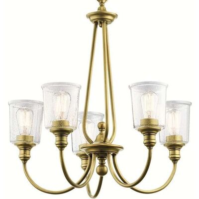 Kichler Waverly 5-Licht Kronleuchter - Vintage Stil - E27 Kichler Waverly 5-Licht Kronleuchter - Vintage Stil - E27