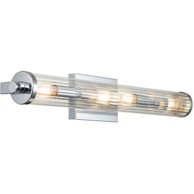 Kichler Azores Badezimmer Wandleuchte - Poliert Chrom, IP44 Kichler Azores Badezimmer Wandleuchte - Poliert Chrom, IP44