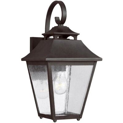 Feiss Galena Schwarze Außenwandleuchte - IP44, 60W Feiss Galena Schwarze Außenwandleuchte - IP44, 60W