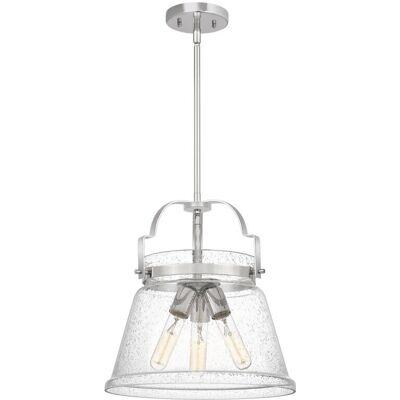 Quoizel Wimberley Stahl Pendelleuchte - E27, 3 Lampen Quoizel Wimberley Stahl Pendelleuchte - E27, 3 Lampen