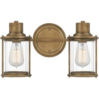 Quoizel Riggs Wettered Brass Wandleuchte - Wandleuchte Quoizel Riggs Wettered Brass Wandleuchte - Wandleuchte
