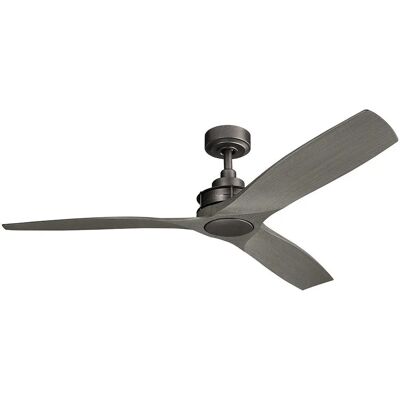 Ventilateur de plafond Ried 3 pales 142cm - Design industriel - Publicité Ventilateur de plafond Ried 3 pales 142cm - Design industriel - Publicité