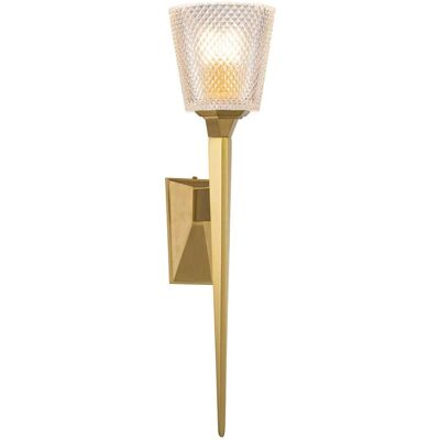 Elstead Verity Wandlampe Brushed Brass - IP44 - 3.5W G9 Elstead Verity Wandlampe Brushed Brass - IP44 - 3.5W G9