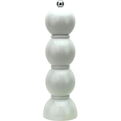 Addison Ross - Bobbin - White - 24cm - Salt & Pepper Grinder Addison Ross - Bobbin - White - 24cm - Salt & Pepper Grinder