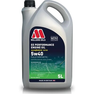 Olej silnikowy Millers Oils EE Performance C3 5W-40 Olej silnikowy Millers Oils EE Performance C3 5W-40