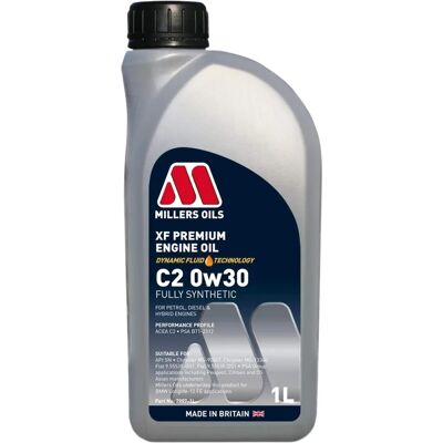 MILLERS OILS XFLonglife C2 0W30 - Engine Oil MILLERS OILS XFLonglife C2 0W30 - Engine Oil