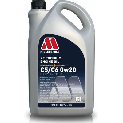 Millers Oils XF PREMIUM C5 0w20 - Engine Oil Millers Oils XF PREMIUM C5 0w20 - Engine Oil