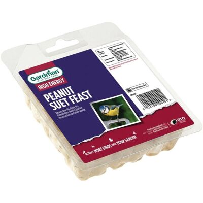Gardman Peanut Suet Feast - Bird Food Gardman Peanut Suet Feast - Bird Food