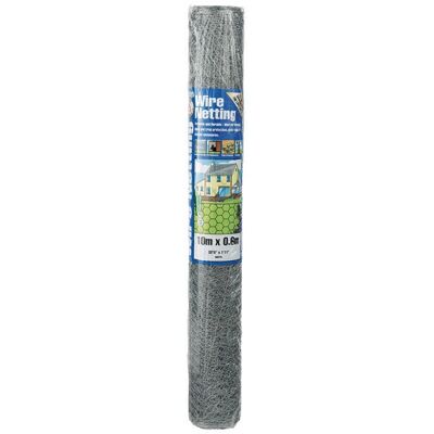 Gardman 50055 Filet métallique galvanisé - Hexagone - 25mm² - 10 x 0.9m - Publicité Gardman 50055 Filet métallique galvanisé - Hexagone - 25mm² - 10 x 0.9m - Publicité