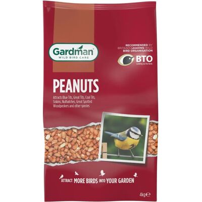 Gardman Peanuts High Protein - 4 Kg Bird Food Gardman Peanuts High Protein - 4 Kg Bird Food