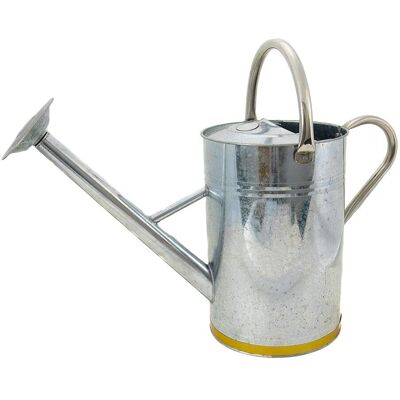 Kent & Stowe 34910 Galvanised Steel Watering Can - 9L Garden Decor Kent & Stowe 34910 Galvanised Steel Watering Can - 9L Garden Decor