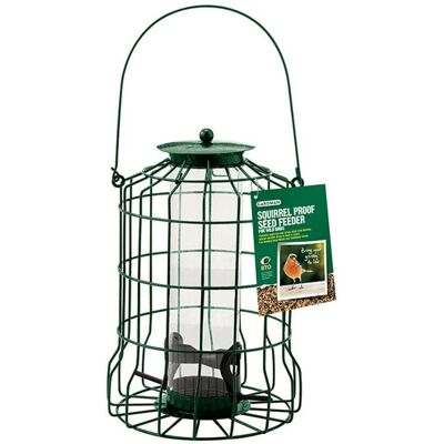 Gardman Squirrel Proof Seed Feeder - 26cm - Seed Feeder Gardman Squirrel Proof Seed Feeder - 26cm - Seed Feeder