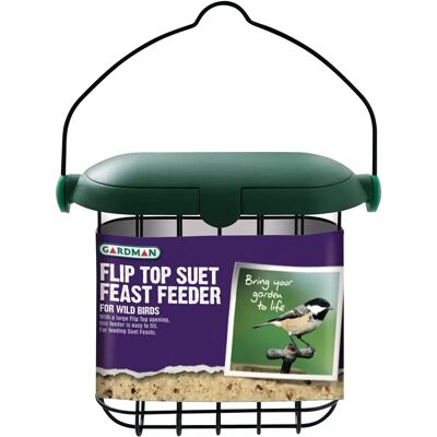 Gardman A04246 Flip Top Madáretető - Madár, Többszínű, 350 g Gardman A04246 Flip Top Madáretető - Madár, Többszínű, 350 g