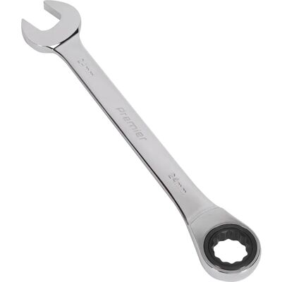 Sealey Rcw24 Chave combinada com catraca - 24mm - Ferramenta manual Sealey Rcw24 Chave combinada com catraca - 24mm - Ferramenta manual