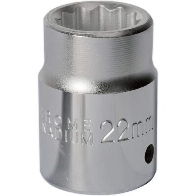 Sealey S34/22 WallDrive Socket - 22mm 3/4"Sq Drive Sealey S34/22 WallDrive Socket - 22mm 3/4"Sq Drive